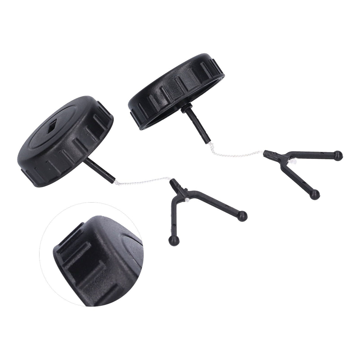2PCS Oil Cap Fuel Tank Cap Oil Filter Cover for Stihl 017 018 MS170 MS180 1130 350 0500 Chainsaw