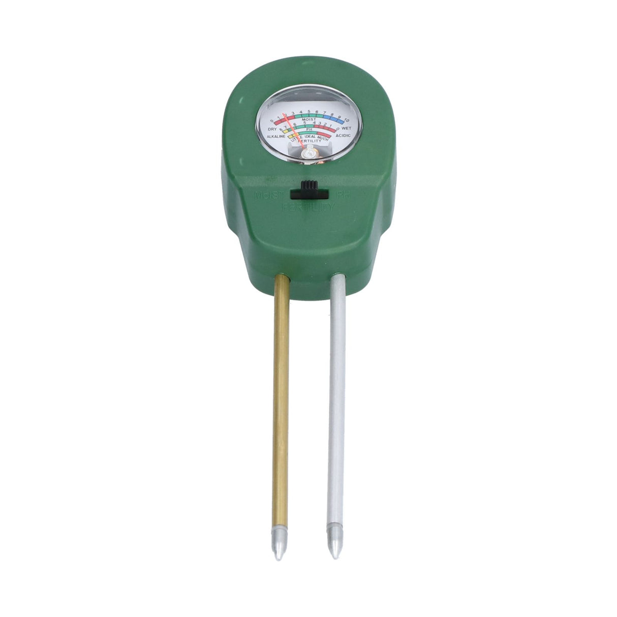 3 In 1 Soil Moisture Meter 2 Needles Adjustable PH Value Fertility Soil Test Tool for Garden Courtyard Outdoor