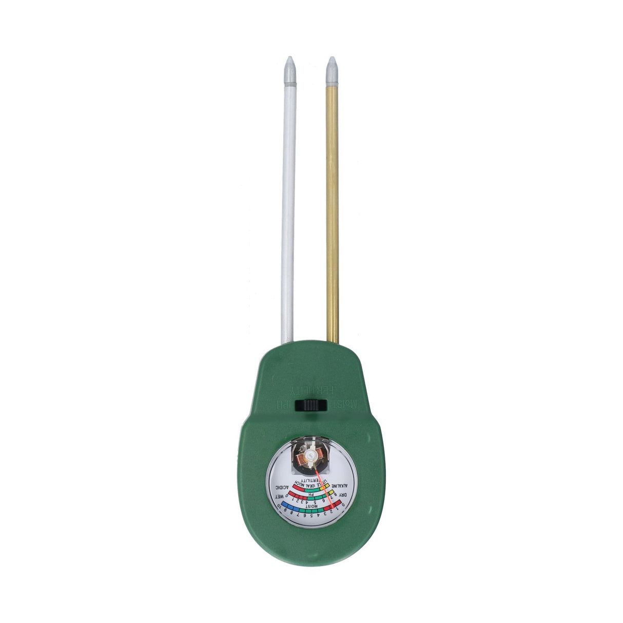3 In 1 Soil Moisture Meter 2 Needles Adjustable PH Value Fertility Soil Test Tool for Garden Courtyard Outdoor