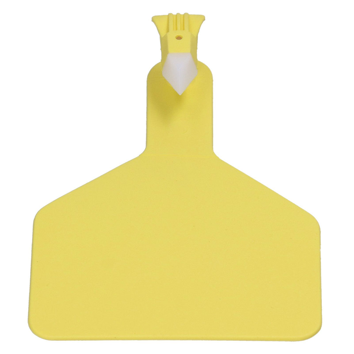 100Pcs Plastic Integrated Ear Tag Kit Livestock Farm Ear Label Tag for Cow Cattle Identification Yellow