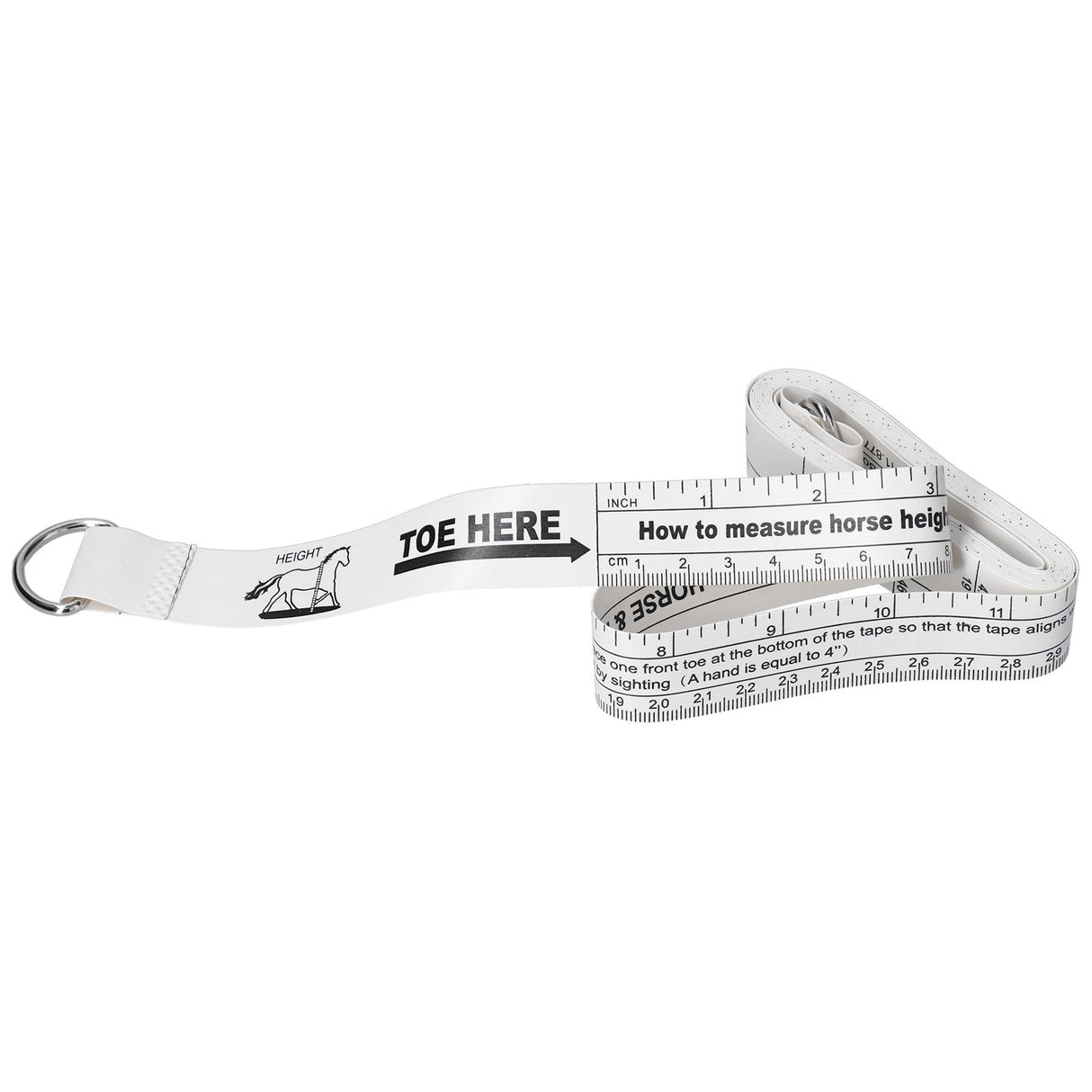 2.42m Horse Weight Tape Bust Weight Body Length Horse Measuring Stick for Animal Husbandry Farm