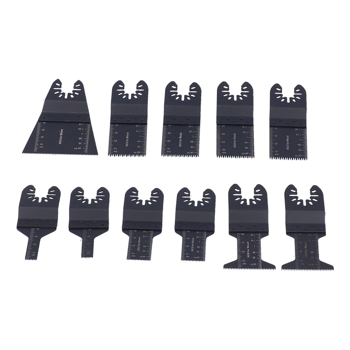 11PCS Oscillating Multitool Blade Quick Release Universal Saw Blade Woodworking Blade Oscillating Tool Blade