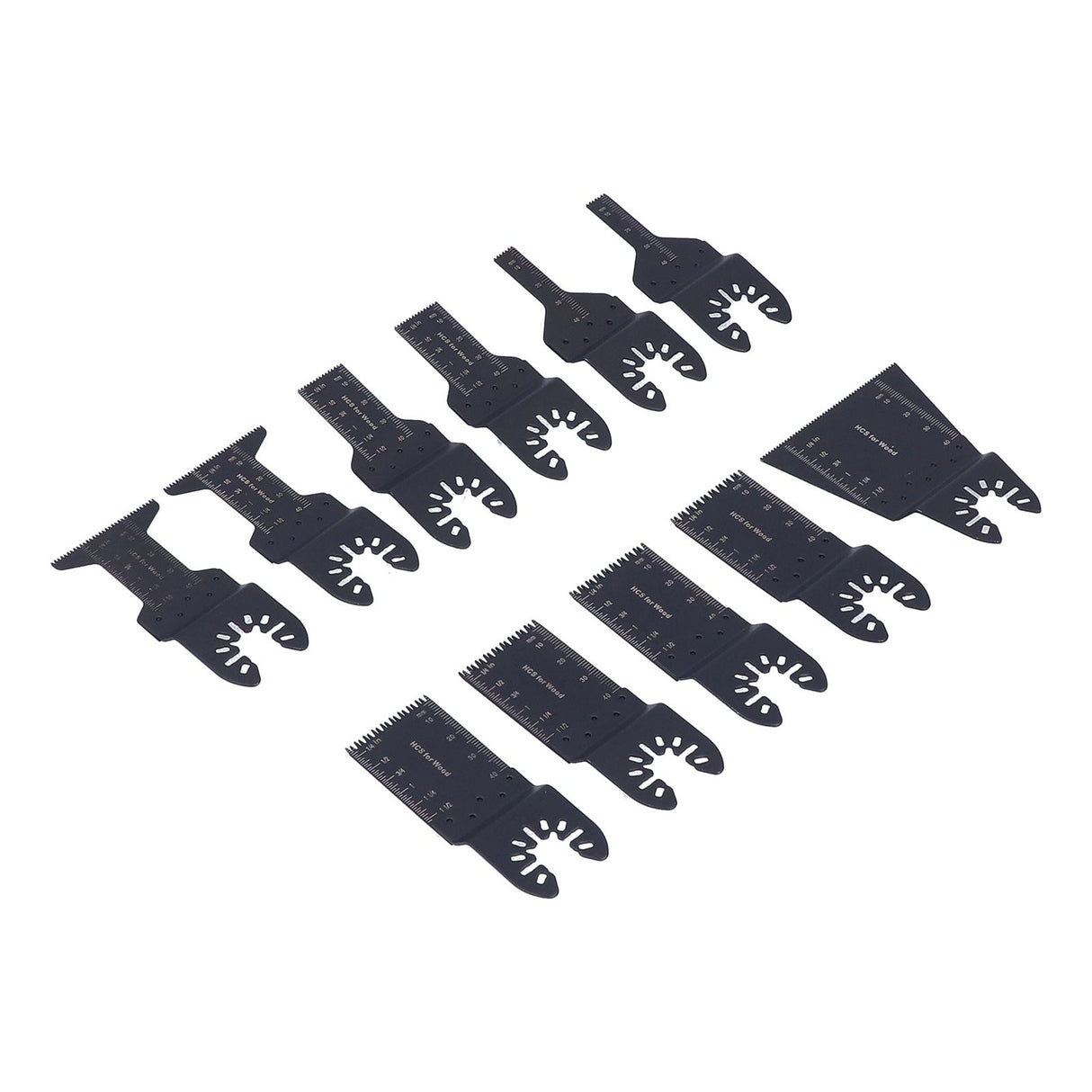 11PCS Oscillating Multitool Blade Quick Release Universal Saw Blade Woodworking Blade Oscillating Tool Blade