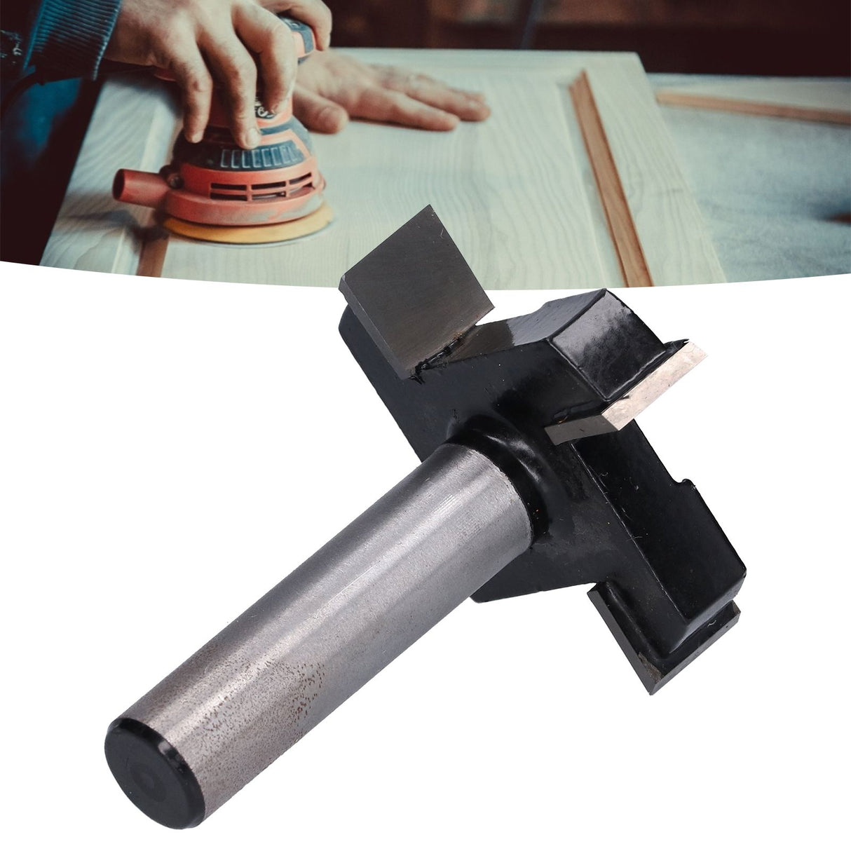 4 Tooth T Shaped Milling Cutter Large Diameter Router Bit Carving Machine Accessory