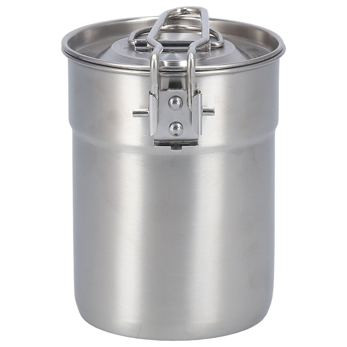 Outdoor Coffee Maker Cup 1L Camping Cooking Pot with Foldable Handle Lid for Hiking