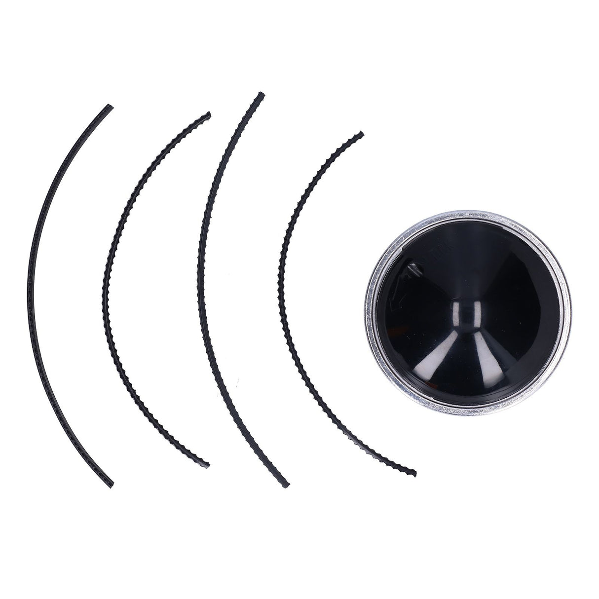 String Trimmer Head Aluminum Universal 4 Wire Weed Trimmer Head for 40CC Straight Shaft Trimmer