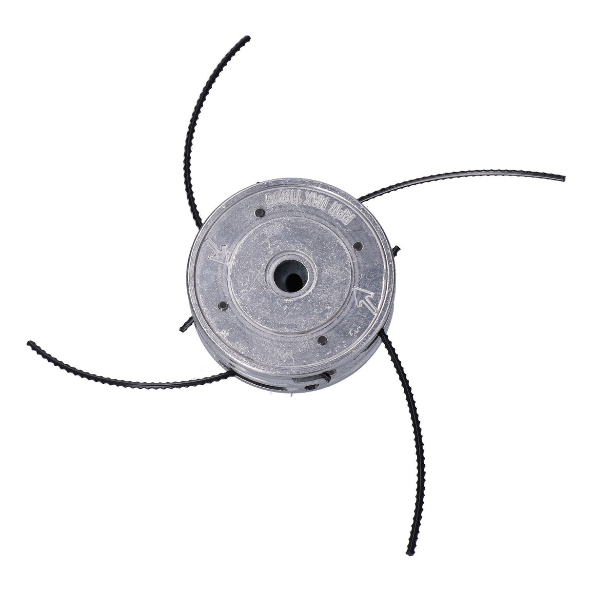 String Trimmer Head Aluminum Universal 4 Wire Weed Trimmer Head for 40CC Straight Shaft Trimmer