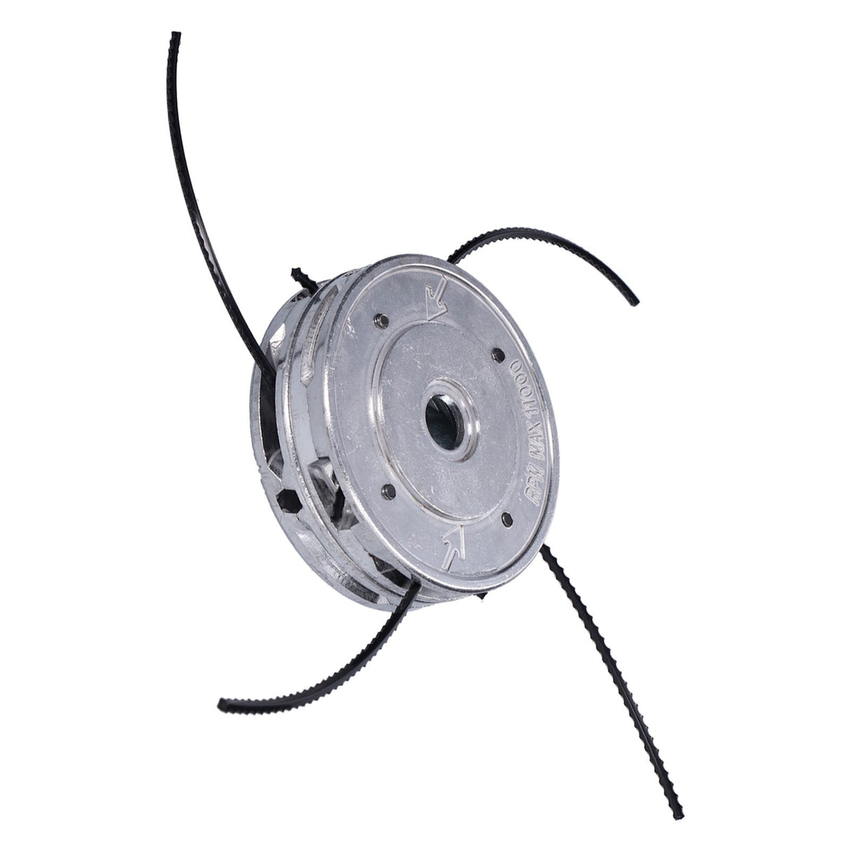 String Trimmer Head Aluminum Universal 4 Wire Weed Trimmer Head for 40CC Straight Shaft Trimmer