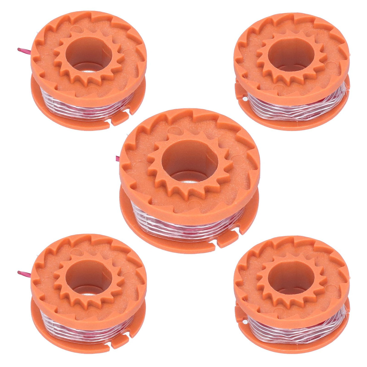 5PCS Lawn Mower Line Spool Replacement Fit for WORX WG150E WG151E WG154E WG155E WG157E WG160E WG163E