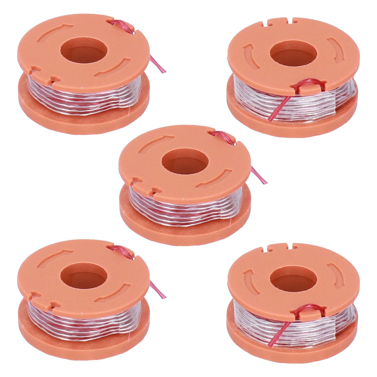 5PCS Lawn Mower Line Spool Replacement Fit for WORX WG150E WG151E WG154E WG155E WG157E WG160E WG163E