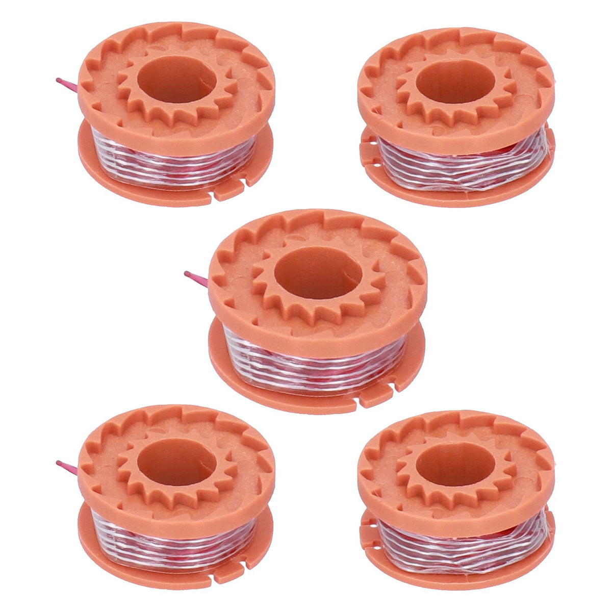 5PCS Lawn Mower Line Spool Replacement Fit for WORX WG150E WG151E WG154E WG155E WG157E WG160E WG163E