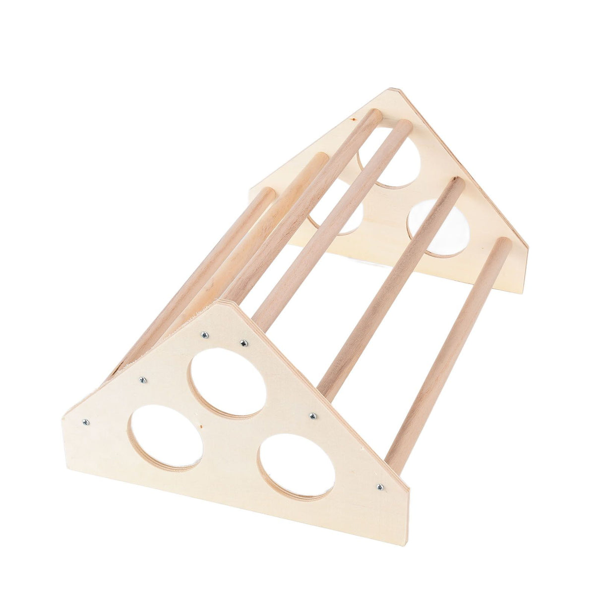 Pet Chicken Wood Stand Hand Made Small Chicken Roost Rack for Poultry House Home Farm
