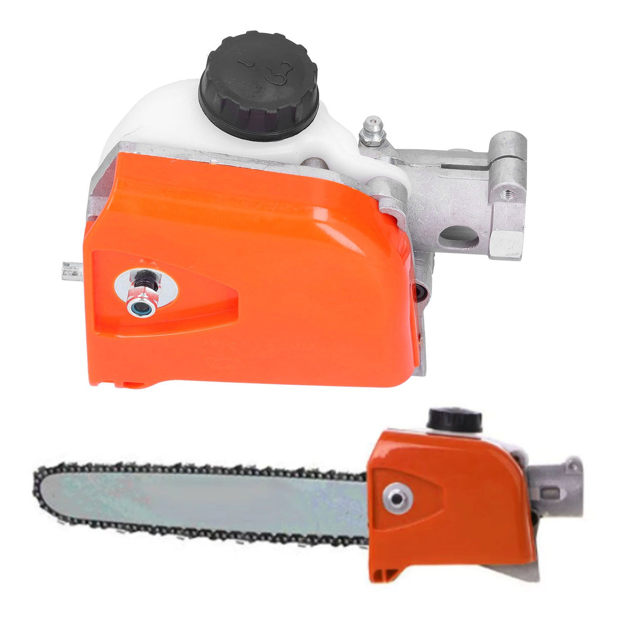 Chainsaw Gearbox Gear Head Assembly Pole Saw Gearbox Head Replacement Multifunction Chain Saw Parts28mm 9 Teeth