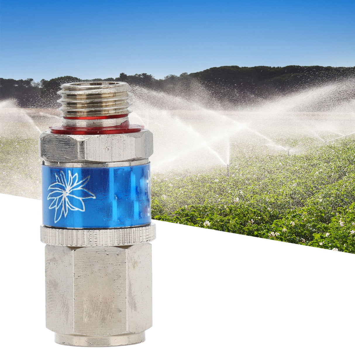 Sprayer Switch Connector with G1/4 External Thread 360° Rotating Water Tube Anti Winding Fittings