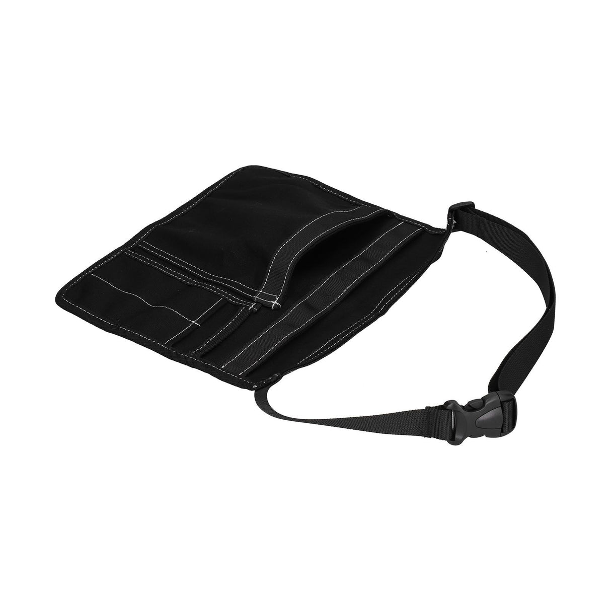 Tool Waist Bag Lightweight Multi Pocket Oxford Cloth Waist Tool Pouch for Garden Climbing OutdoorBlack