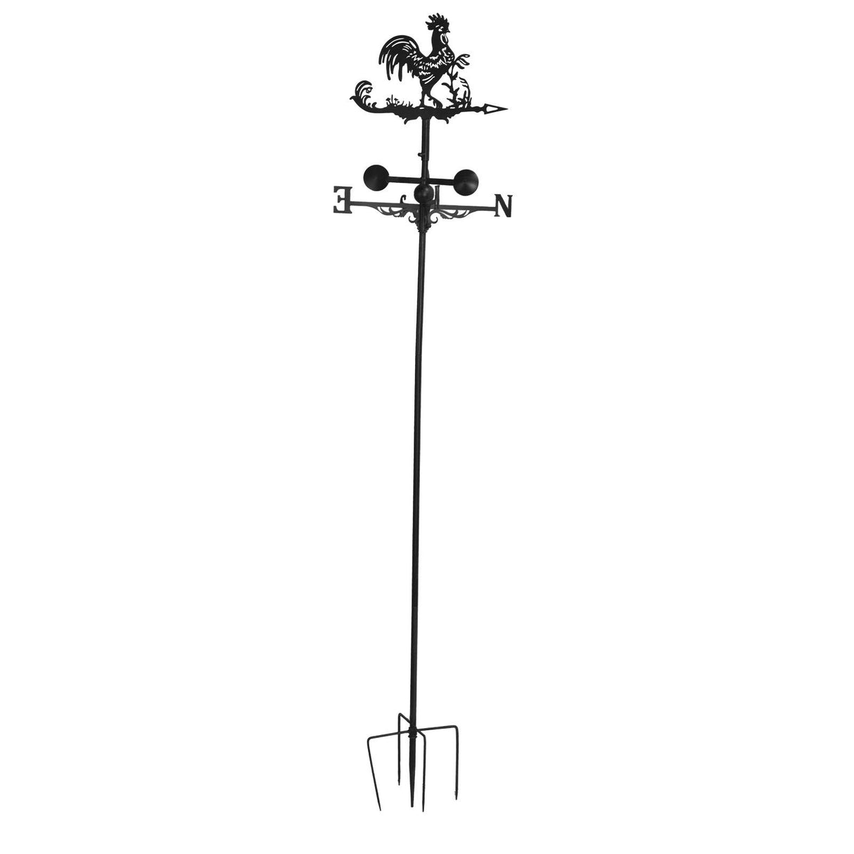 Lawn Direction Mark Garden Wrought Iron Direction Mark for Outdoor Decoration