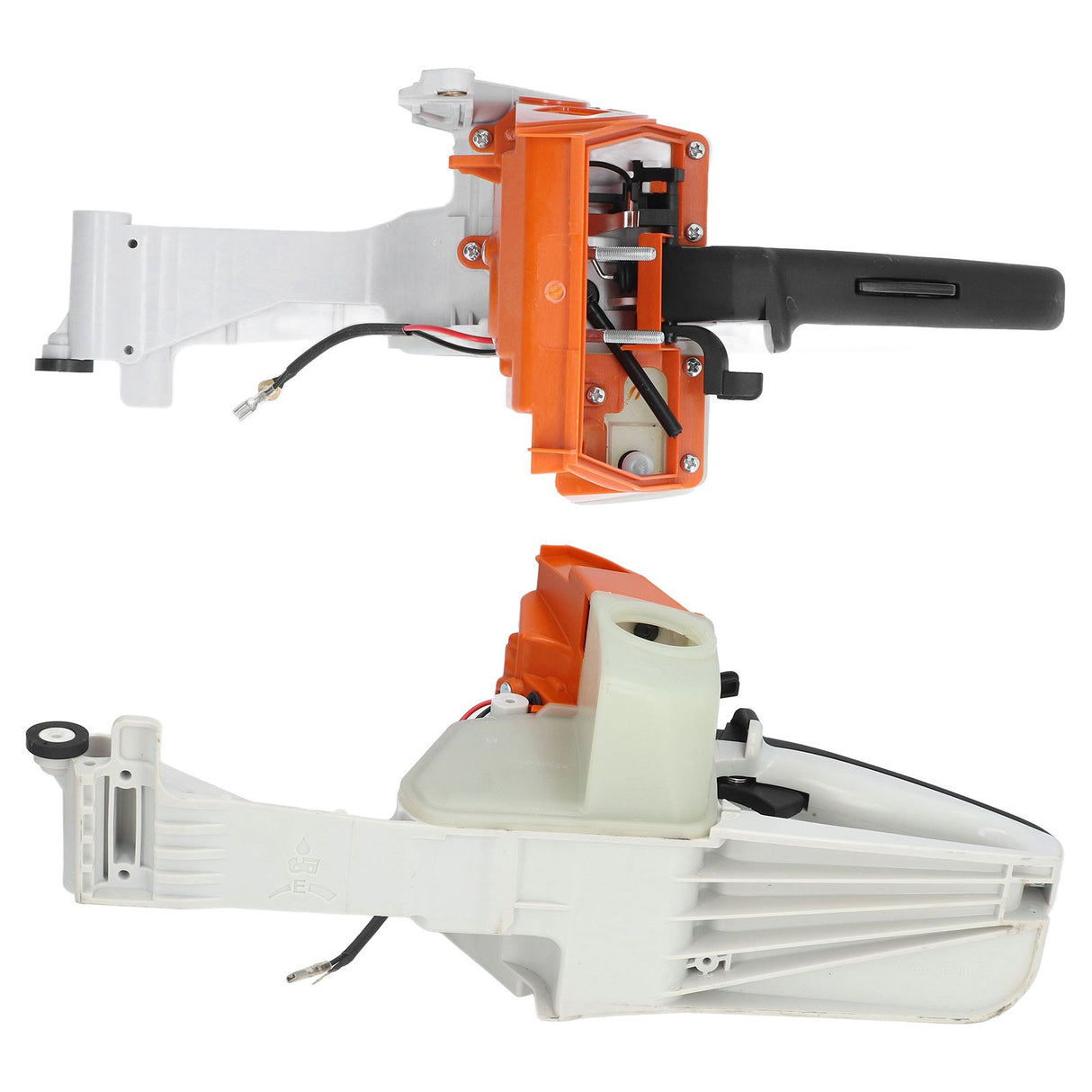 Gas Fuel Tank Rear Handle Fuel Guard Protection Plate for STIHL MS660 MS650 066 065 Chainsaw