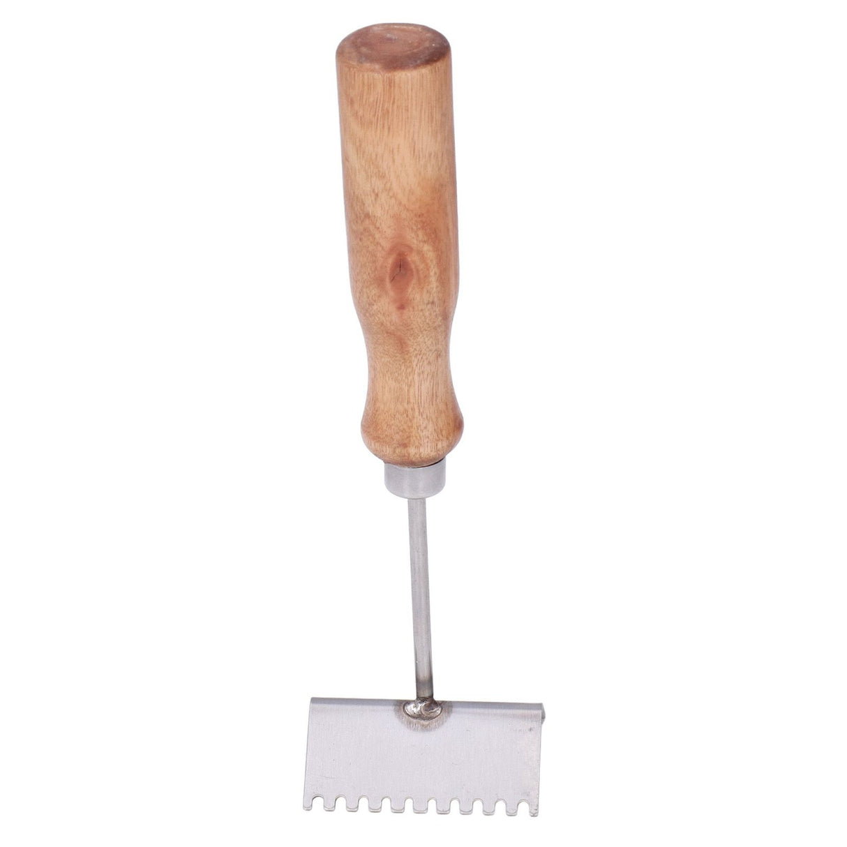 Bee Frame Shovel Stainless Steel Wooden Handle Professional Beehive Cleaner for Beekeeper