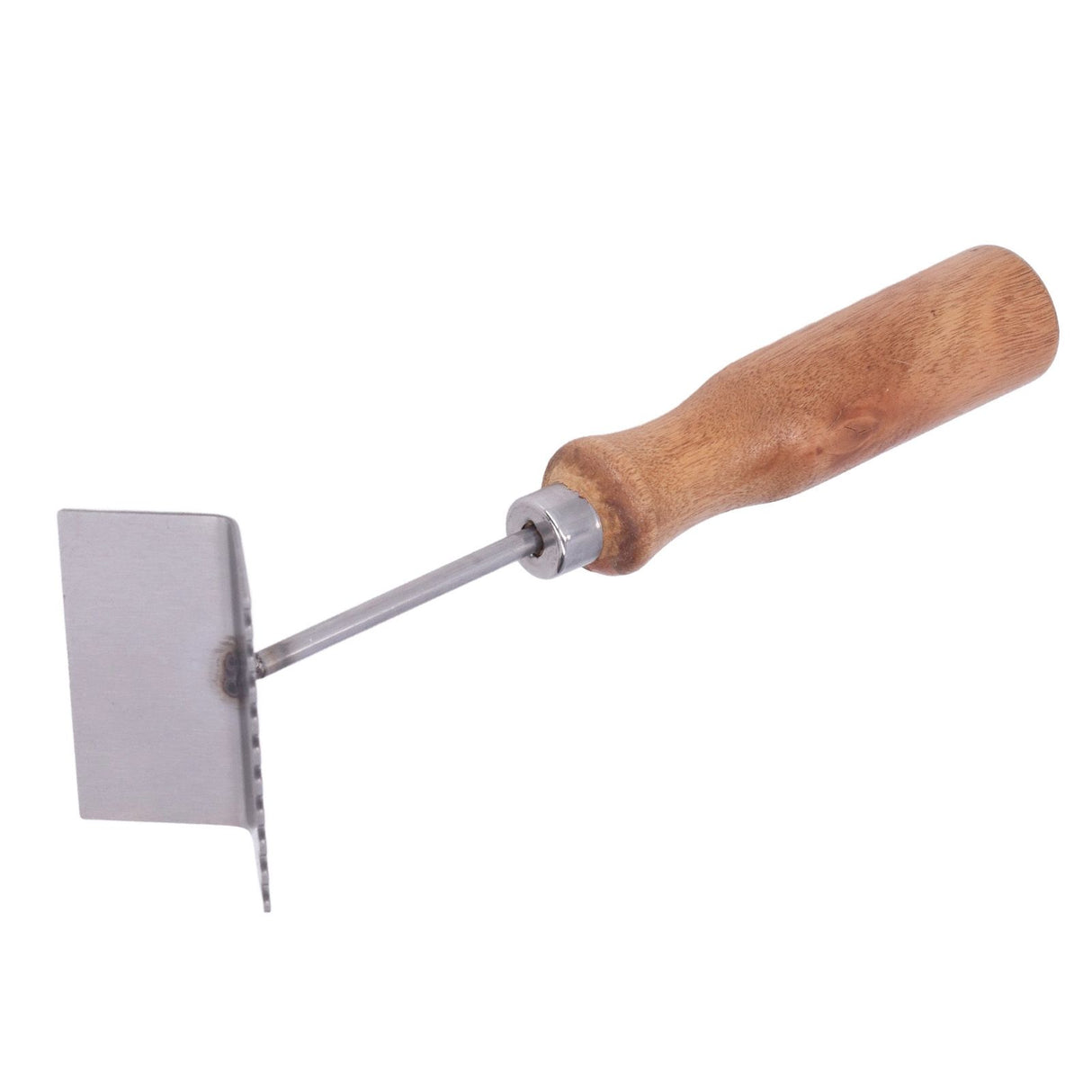 Bee Frame Shovel Stainless Steel Wooden Handle Professional Beehive Cleaner for Beekeeper