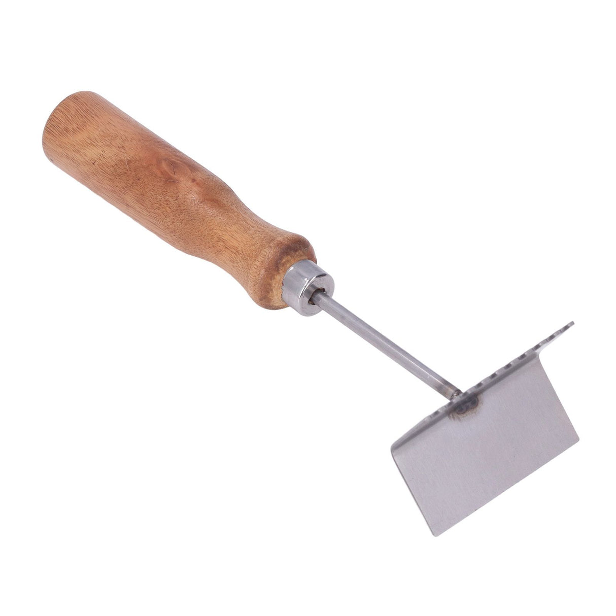 Bee Frame Shovel Stainless Steel Wooden Handle Professional Beehive Cleaner for Beekeeper