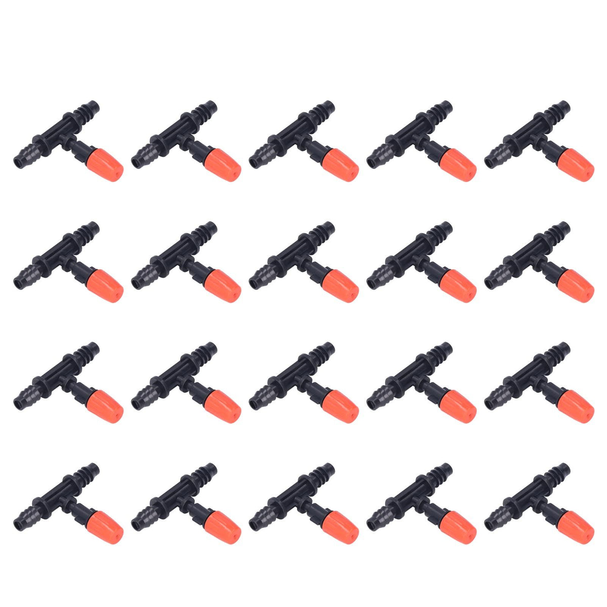 20pcs Drip Irrigation Nozzles Drip Irrigation Mister Heads for Garden Irrigation Agricultural Irrigation