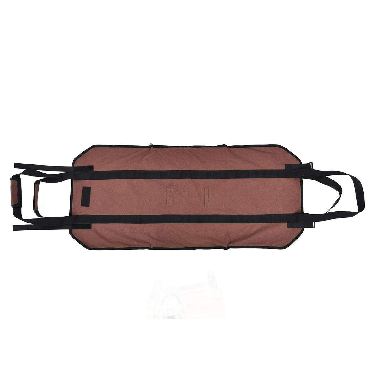 Large Capacity Firewood Storage Bag Basket Oxford Cloth Outdoor Camping Wood Log CarrierBrown