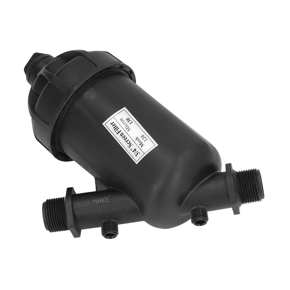 G3/4 Inch Male Thread Screen Irrigation Filter 120 Mesh Drip Irrigation Filter for Garden Greenhouse