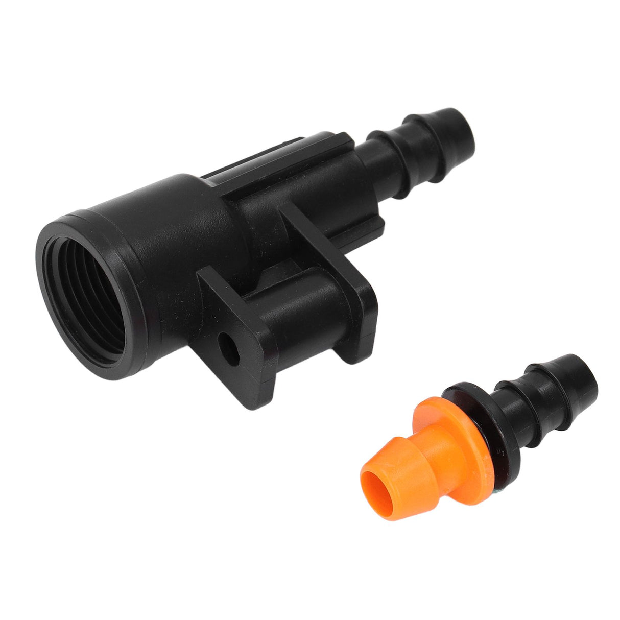 15sets Hose Connector G1/2 Inch Female Thread Rotating Sprinkler Adapter Bracket for 8/12 Distribution Tubing Hose