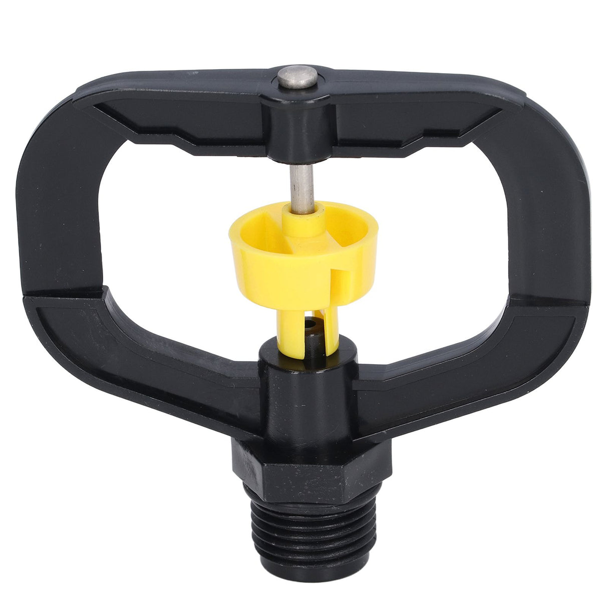 12pcs Rotating Irrigation Sprinkler Plastic Spray Nozzle with G1/2 Male Thread for Garden Yard Lawn
