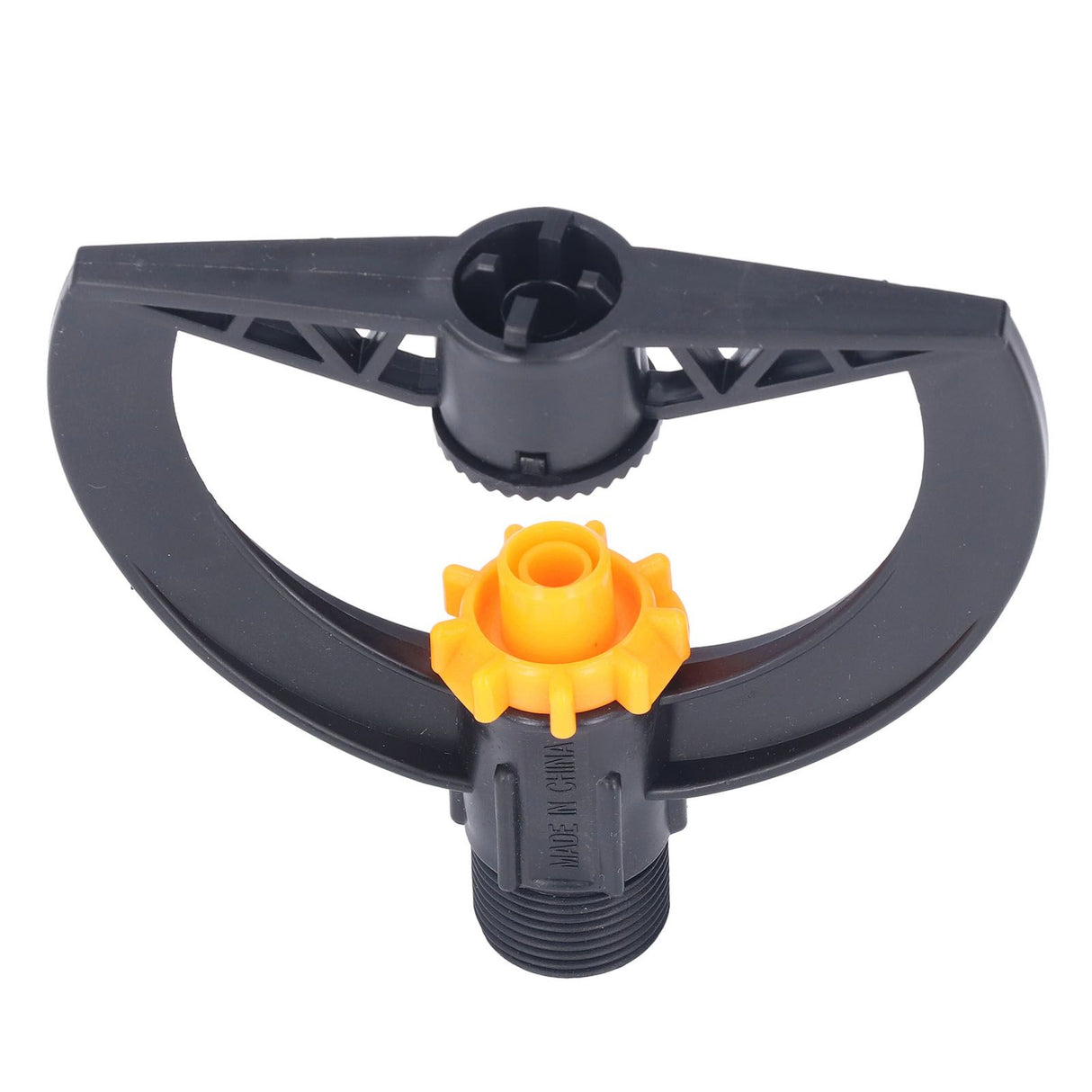 6pcs Irrigation Sprinkler Nozzle G3/4 Male Thread Plastic Black for Agricultural Base Greenhouse