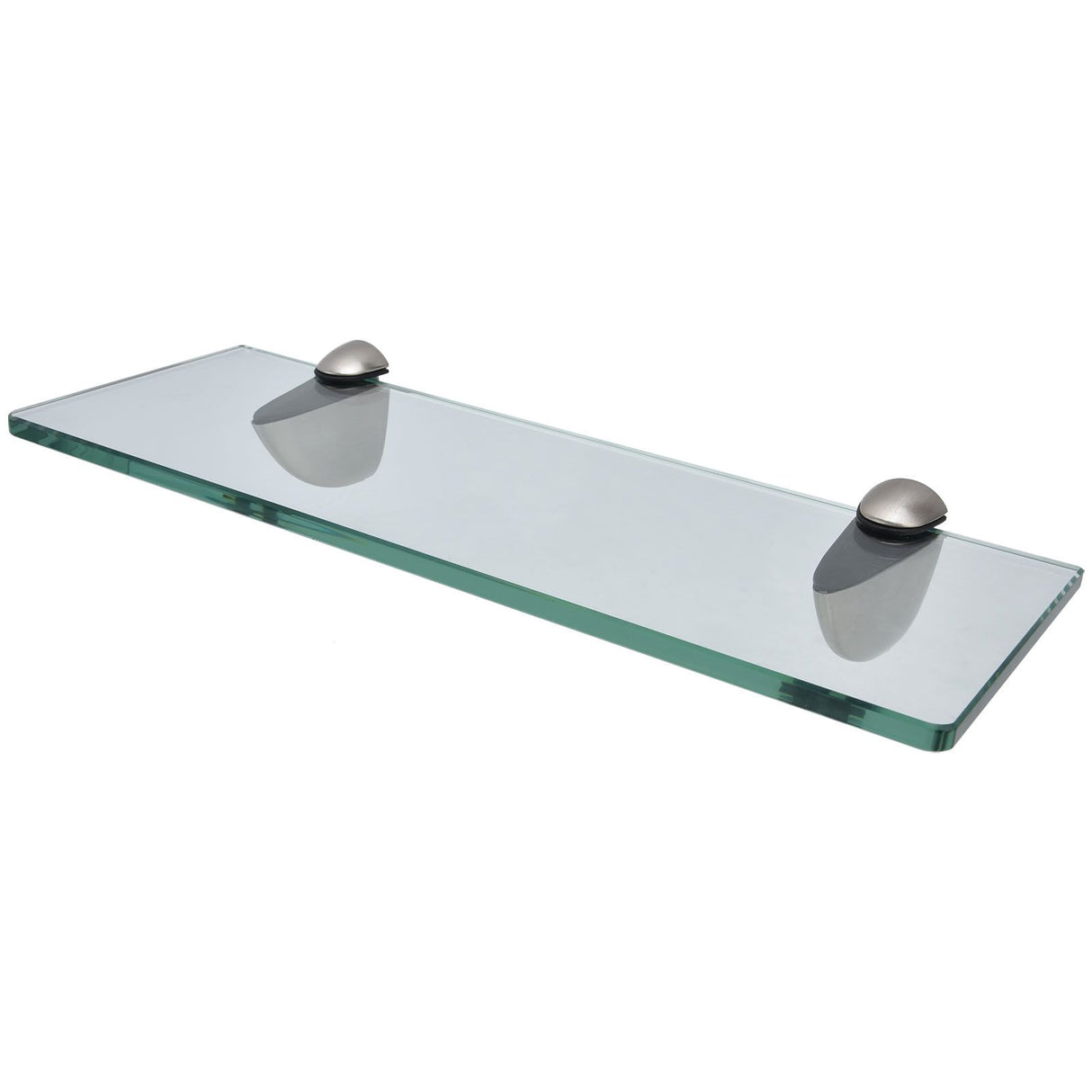 Bathroom Glass Shelf WallMounted Zinc Alloy Storage Rack Bathroom Accessory for Home