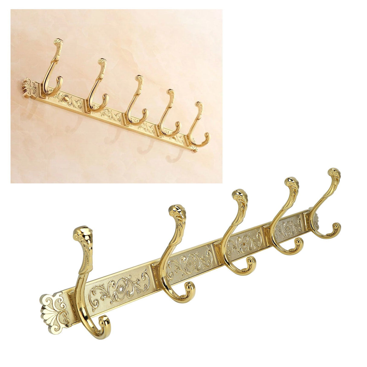 Hanger Antique European Style Zinc Alloy Bathroom Coat Hook for Hanging Coats Jackets Hats Towels Coat Hooks