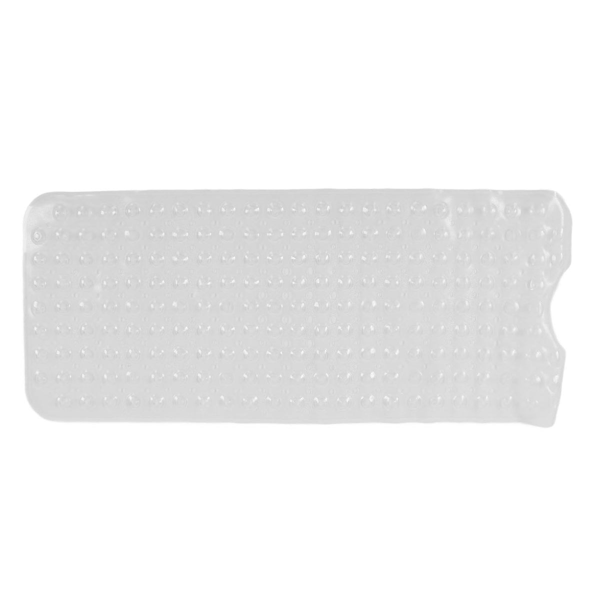 Bath Mat Mat PVC Anti Slip Mat for Bathroom Kitchen Hotel Toilet Shower Room 100x40cmTransparent