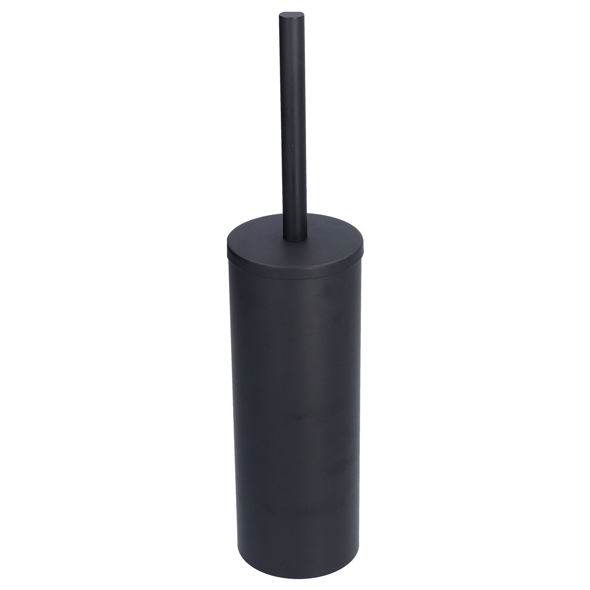Toilet Brush with Holder Stainless Steel Long Handle Toilet Bowl Brush Soft Toilet Brush Toilet Cleaning Brush SetBlack