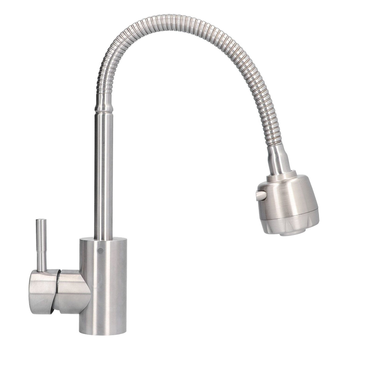 Stainless Steel Universal Water Faucet Bathroom Basin Sink Hot and Cold Water Tap with 2 Gear for Home Kitchen