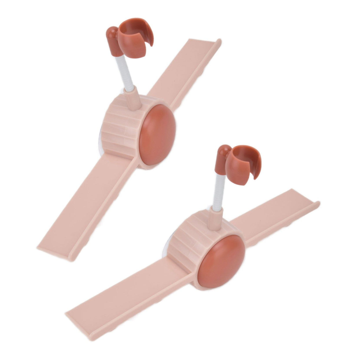 2Pcs Shower Head Holder Angle Adjustable Waterproof Moistureproof Shower Rack Hanging