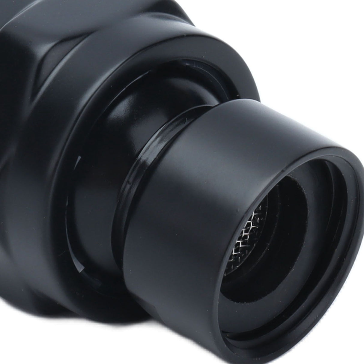 G1/2 Top Shower Adapter Adjustable Copper Shower Head Holder Home Bathroom Accessory Black