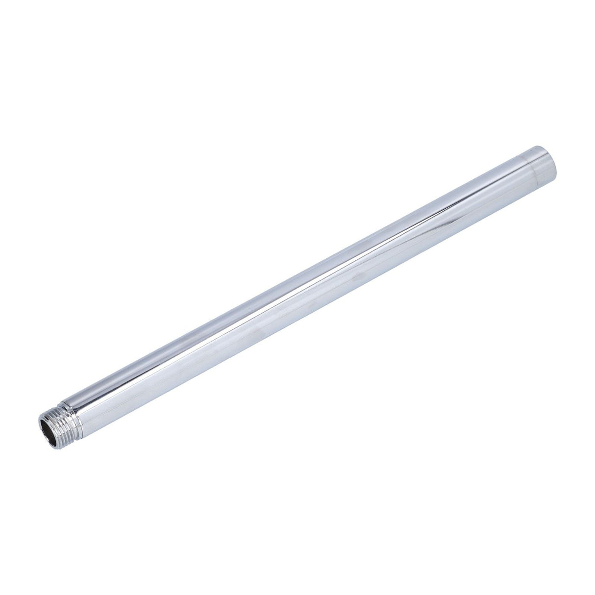 30cm/12in Shower Arm G1/2in Stainless Steel Shower Arm with Polished Chrome Finish Easy to Install and Clean for Bathroom and Toilet