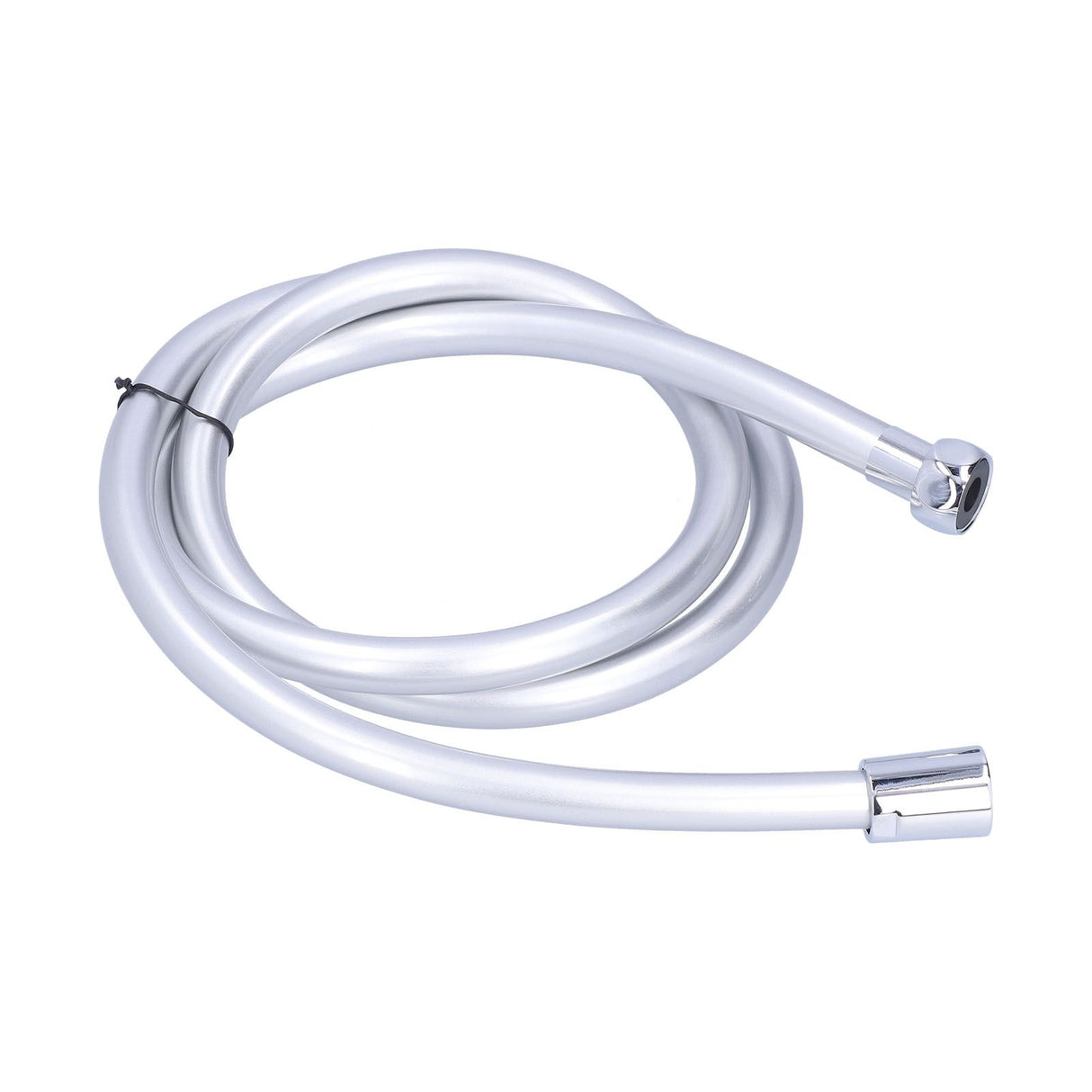 PVC Shower Hose 1.5m Shower Head Hose Water Heater Hose Smooth Explosion Proof Silver for Bathroom
