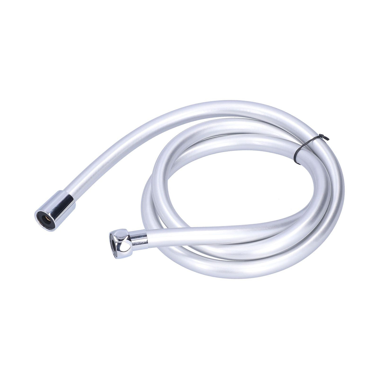 PVC Shower Hose 1.5m Shower Head Hose Water Heater Hose Smooth Explosion Proof Silver for Bathroom