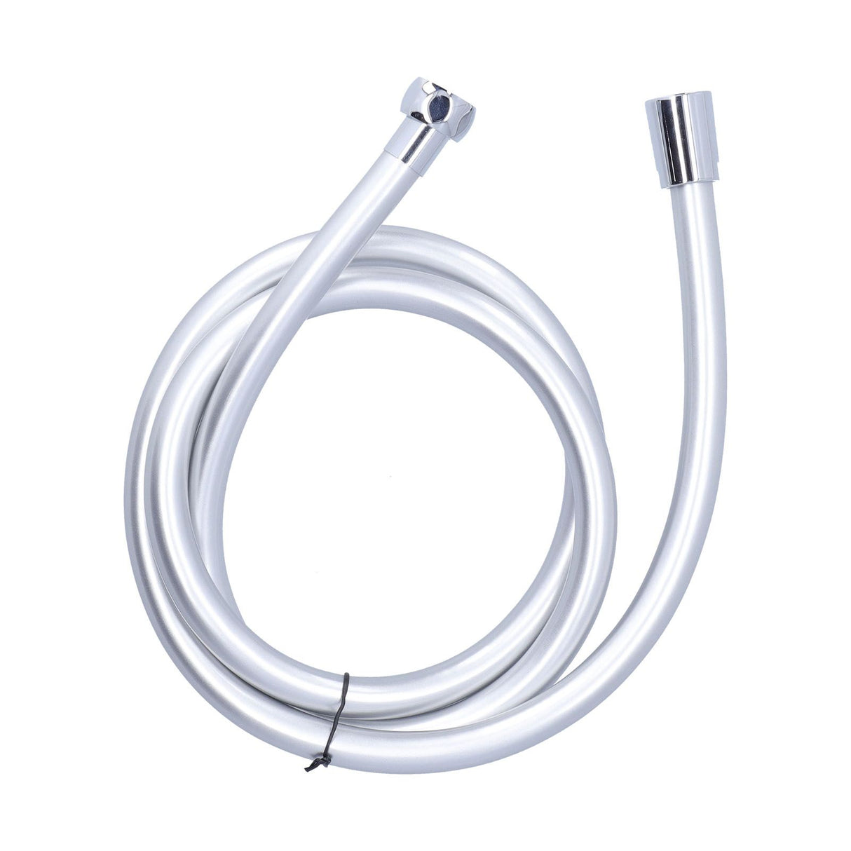 PVC Shower Hose 1.5m Shower Head Hose Water Heater Hose Smooth Explosion Proof Silver for Bathroom