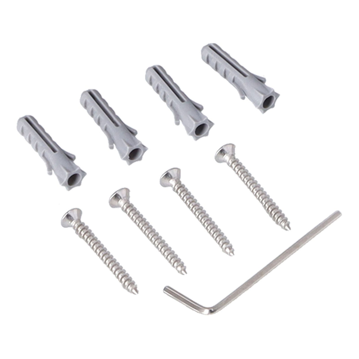 Stainless Steel Towel Rack Bathroom Towel Holder Wall Mounted Towel Bar Square Thicken Towel Hanger