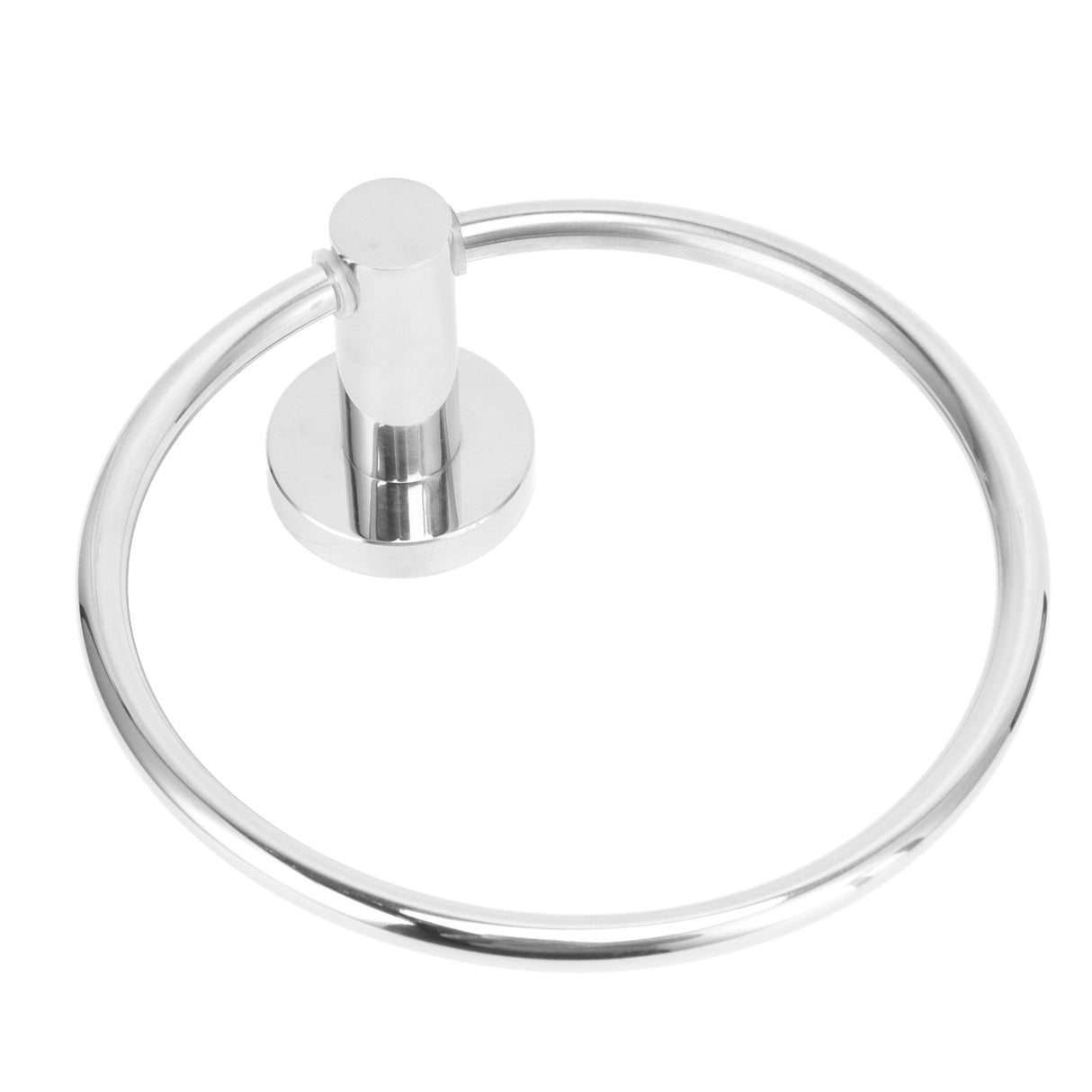 Stainless Steel Towel Ring Simple Rustproof Retro Bathroom Hand Towel Ring for Bathroom Kitchen223030 Bright Towel Ring