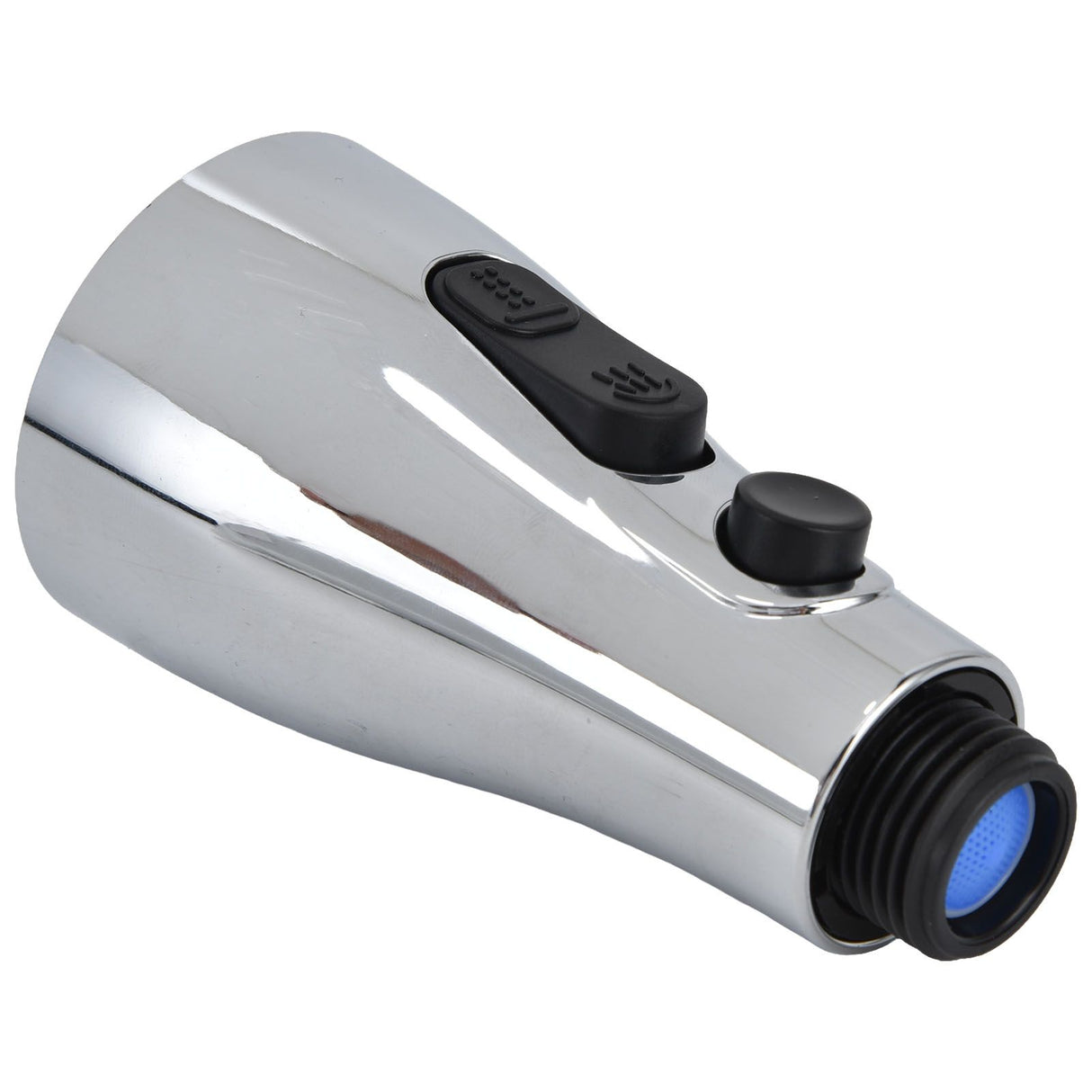 Faucet Spray Head G1/2 Brushed Silver 3 Functions Pull Down Sprayer Nozzle for Kitchen01 Type