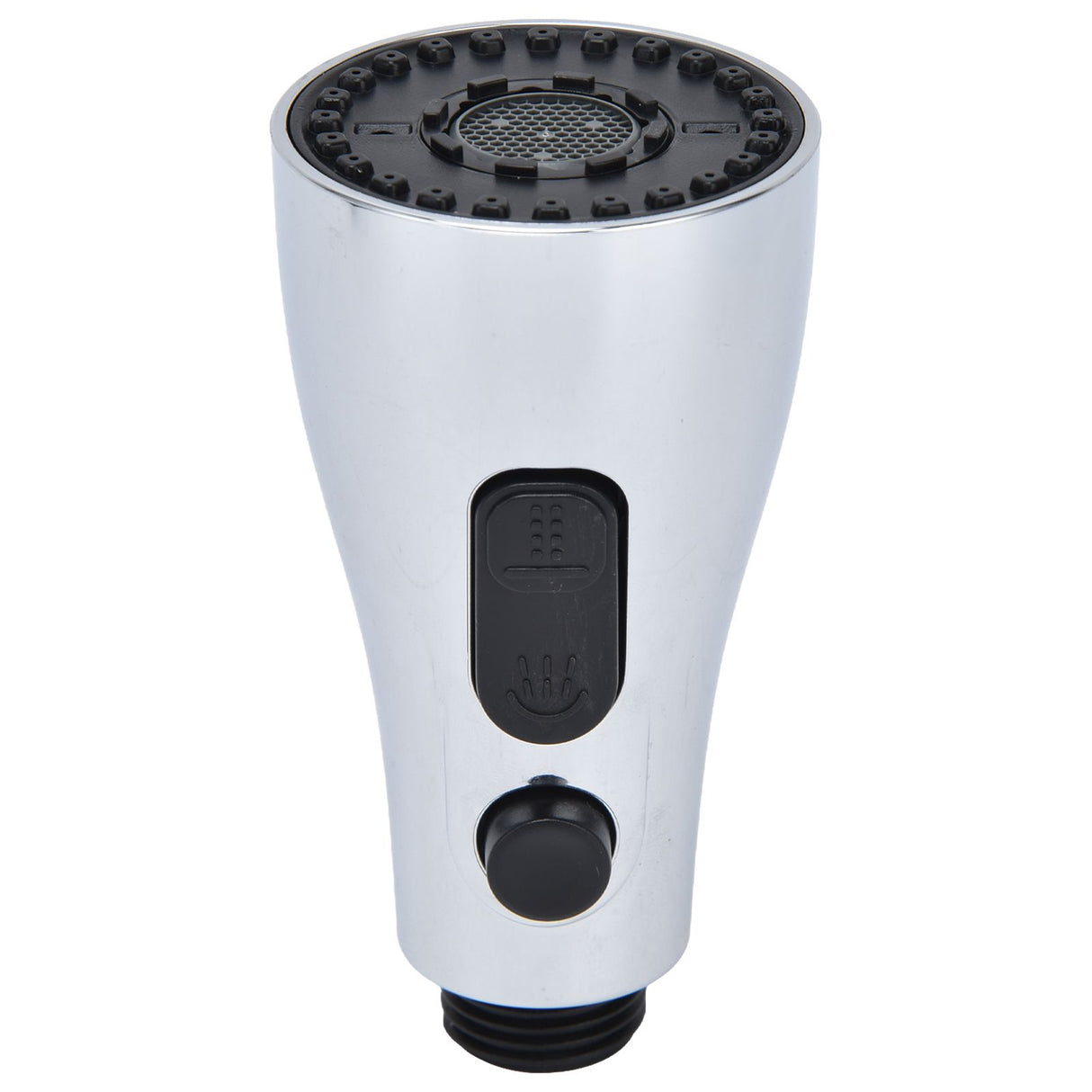 Faucet Spray Head G1/2 Brushed Silver 3 Functions Pull Down Sprayer Nozzle for Kitchen02 Type