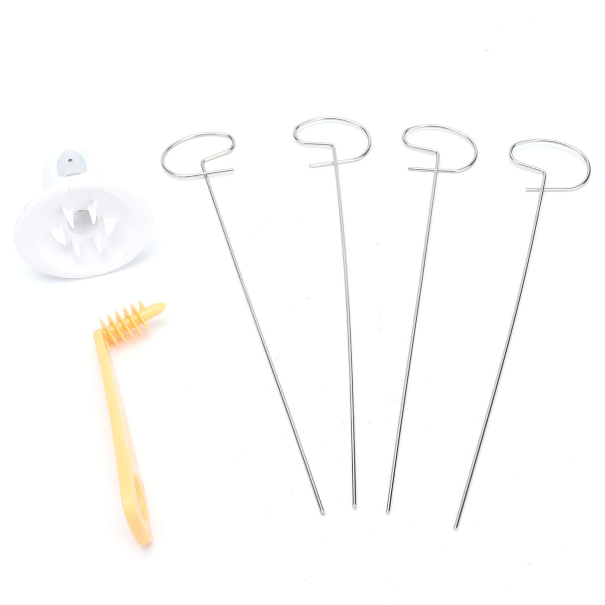 Stainless Steel Potato Cutter Hand Crank Potato Spiral Cutter Kitchen Accessory for Home