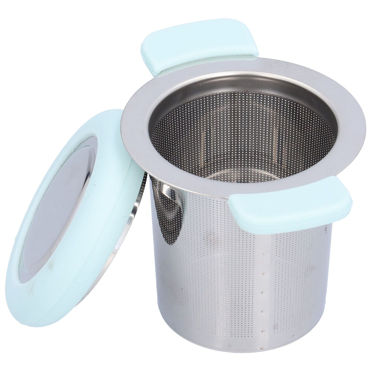 Stainless Steel Tea Strainer Silicone Double Handle Tea Strainer Tea Strainer Tea Maker