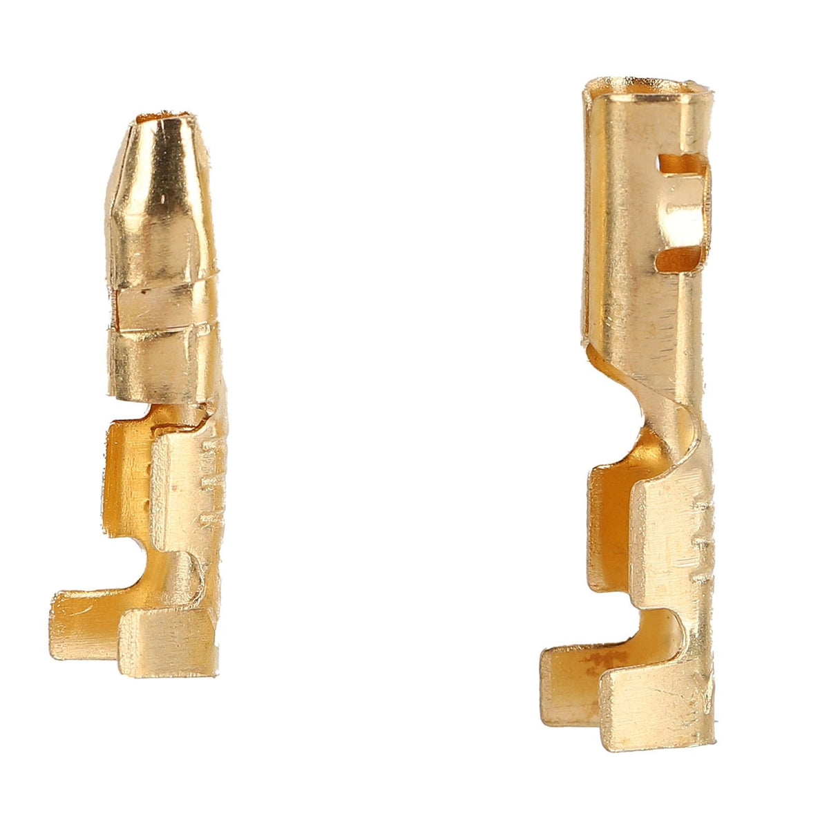 120Pcs Wire Terminals Connector High Conductivity Antioxidant PVC Insulated Safe Easy Male Female Wire Terminals