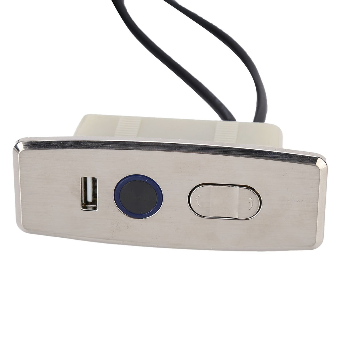 5 Pin Power Recliner Switch Brushed DC 3 Button Straight Sofa Controller with 1m Light Strip