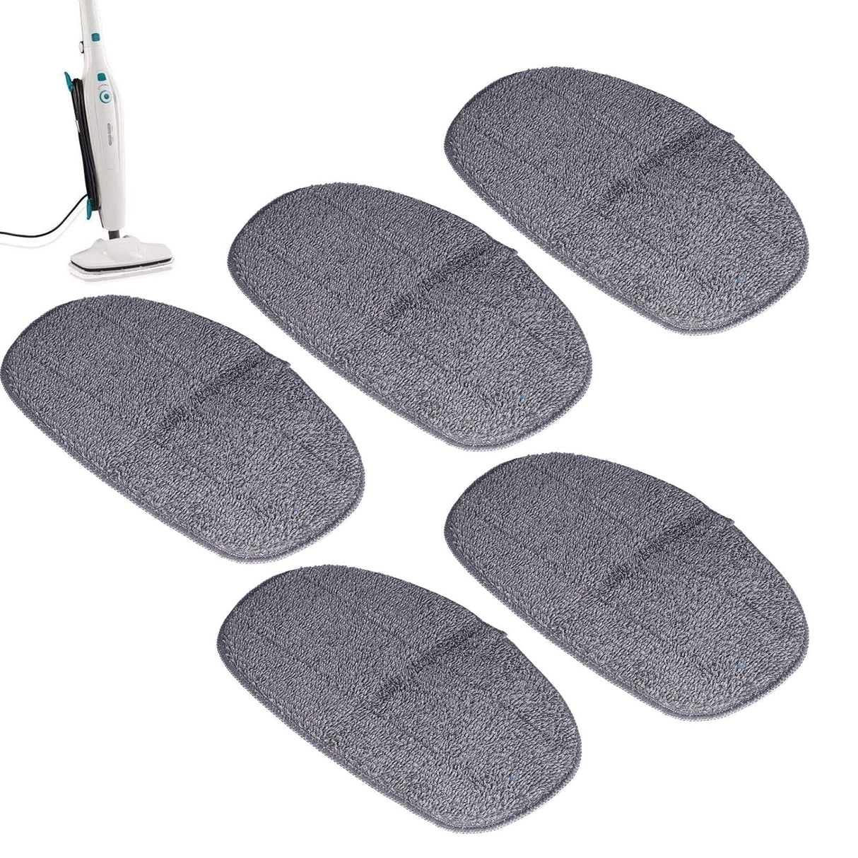 5PCS Steam Mop Cloth Ultrafine Fiber Mop Pads Replacement Accessory Fit for Leifheit CleanTenso